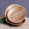 Round Eco-friendly Disposable Areca Leaf Plate