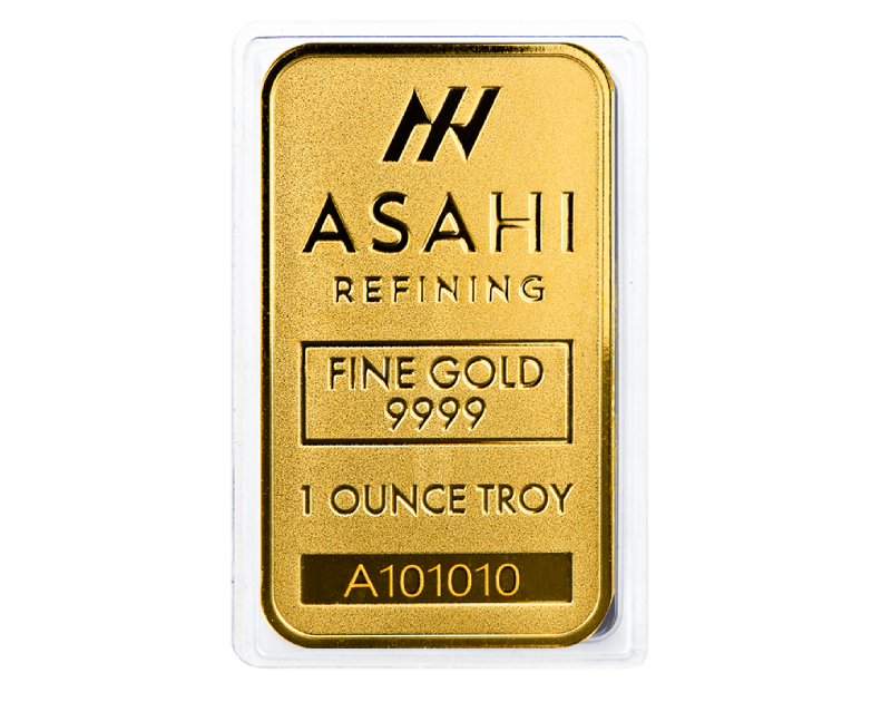 Gold 1 oz Asahi Bar