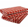 Red & White Tiny Check Gamsa