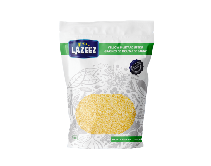 Lazeez Yellow Mustard Seeds 200g