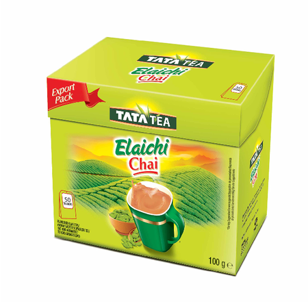 Tata Tea Elaichi Chai Box 50pcs 100g