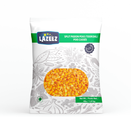 Lazeez Split Pigeon Peas 4LB