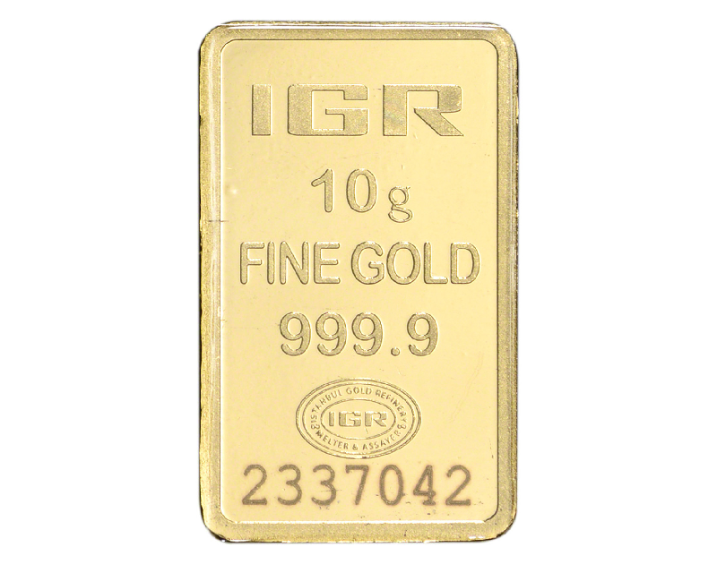 10 Gram IGR Gold Bar