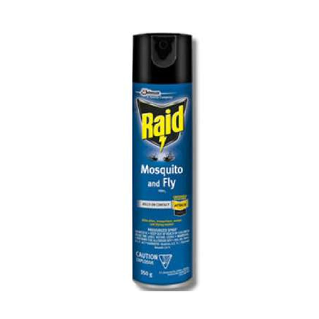Raid Mosquito & Fly Killer 350g