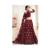 Self Design Embroidered  Sequined Semi Stitched Lehenga Choli With  Dupatta
