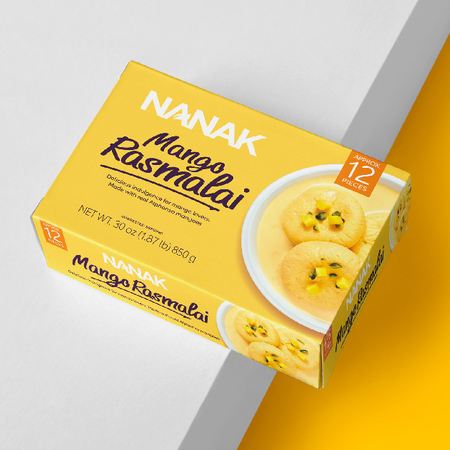 Nanak Frozen Mango Ras Malai 850g
