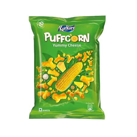 Kurkure Puff Corn - Yummy Cheese 56 X 55g