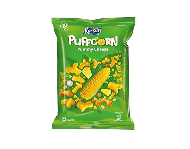 Kurkure Puff Corn - Yummy Cheese 56 X 55g