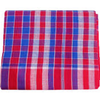 Red & Blue Check Gamsa