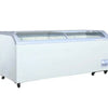 Hisense 78.7 in. 24.7 cu ft. Commercial Convertible Freezer with Sliding Glass Doors