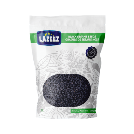 Lazeez Black Sesame Seeds 200g