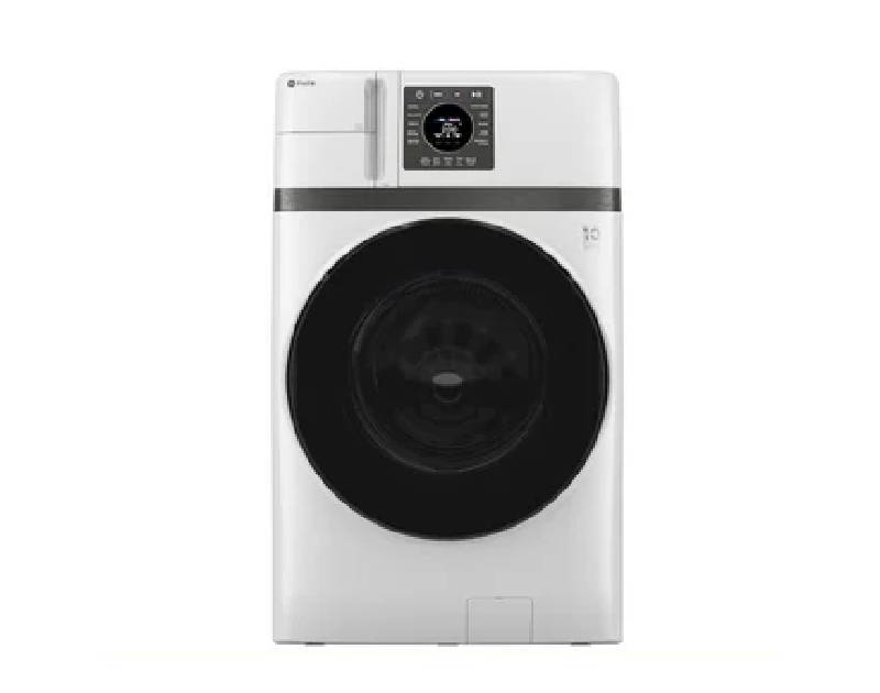 GE 28 in. 5.3 cu. ft. White All-in-One Front Load Washer and Dryer Combo with Ventless Heat Pump Technology
