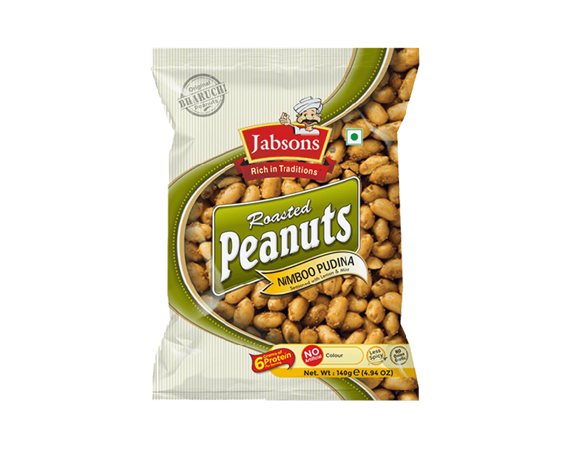Jabsons Peanut Nimboo Pudina 140g