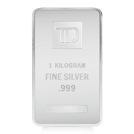 1kg TD Silver Bar
