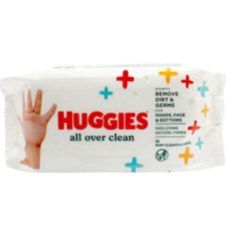 Huggies Baby Wipes All Over Clean 56pcs