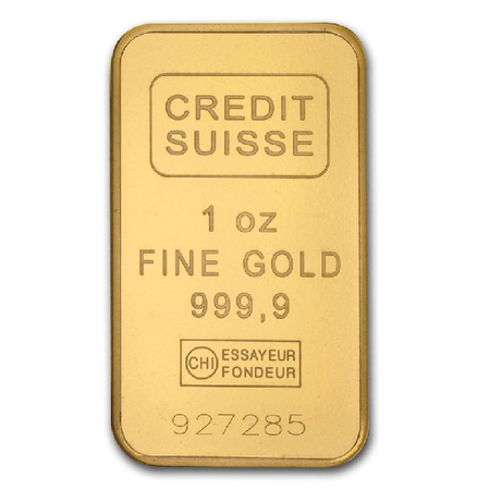 Gold 1 oz Random Bars (Unsealed)