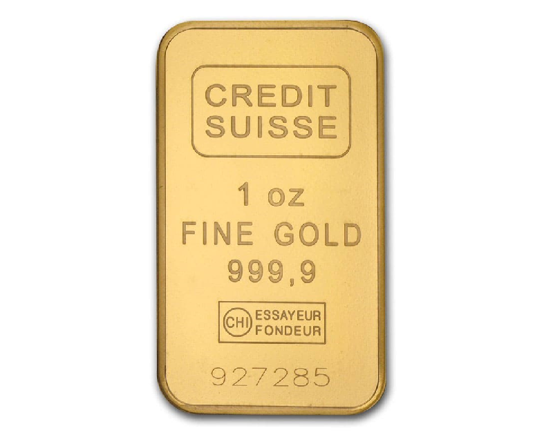 Gold 1 oz Random Bars (Unsealed)