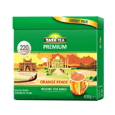 Tata Tea Orange Pekoe Box 220pcs 638g