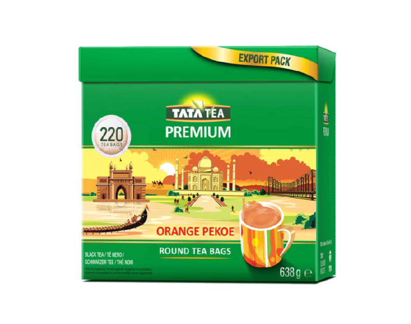 Tata Tea Orange Pekoe Box 220pcs 638g