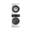 Electrolux 3 Series White Single Unit Front Load Laundry Tower with 5.1 cu. ft. Washer, 8.0 cu. ft. Electric Dryer
