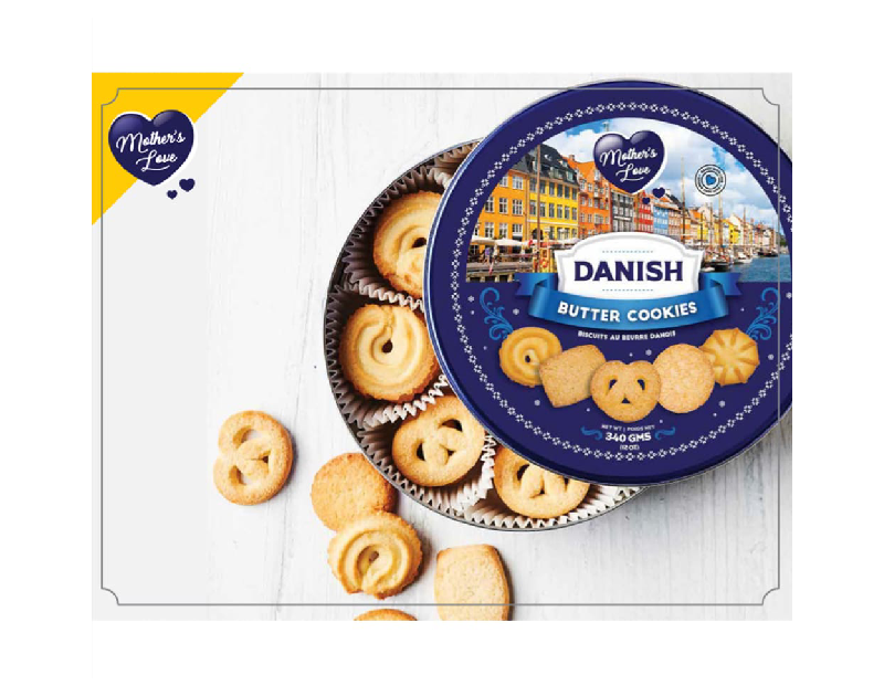 Mother's Love Danish Butter Biscuits 340g