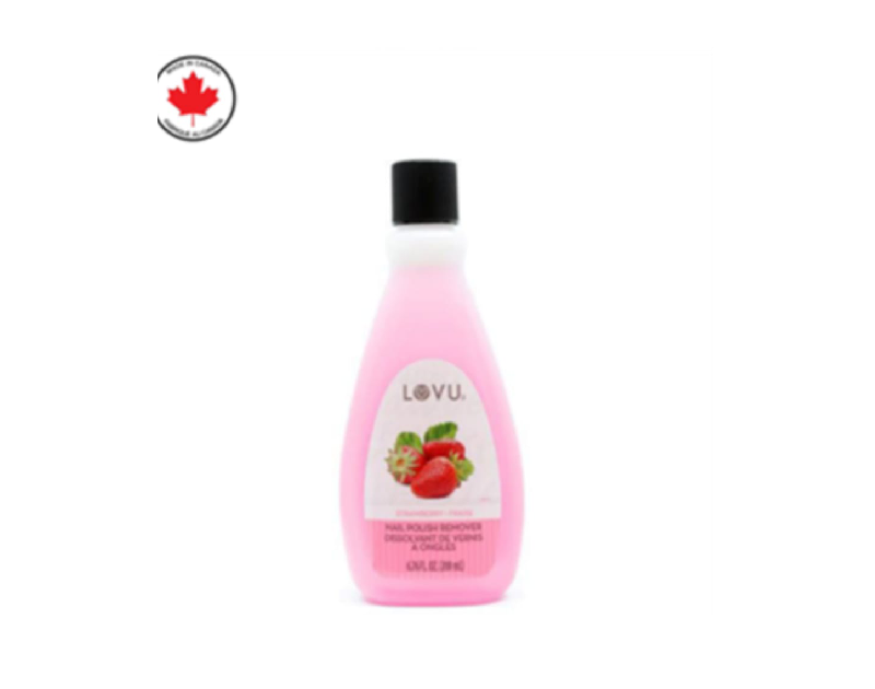 Delon Lovu Strawberry Nail Polish Remover 200ml