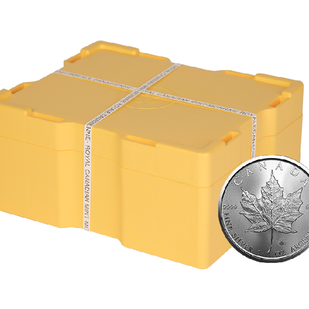1 oz Silver Maple Leaf (Monster Box)