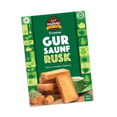 Aapki Pasand Gur and Saunf Rusk 600g