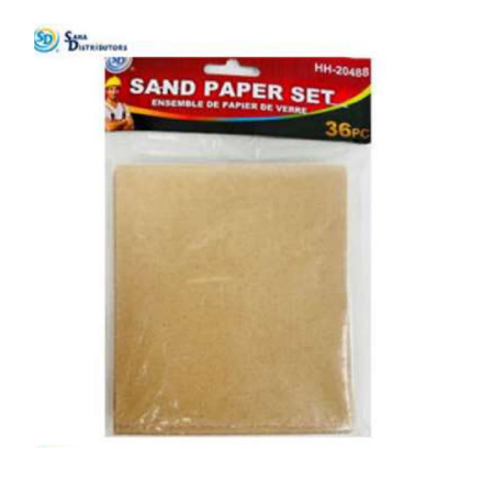 SD Sand Paper Set 36pcs