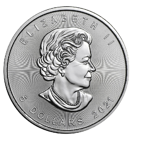 1 oz Silver Maple Leaf Coin 2021