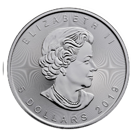 1 oz Silver Maple Leaf Coin Random Years