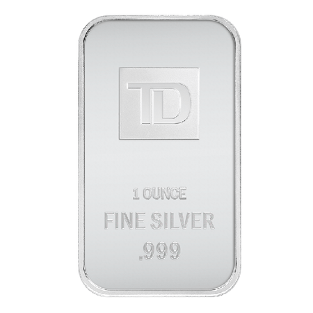 1 oz TD Silver Bar