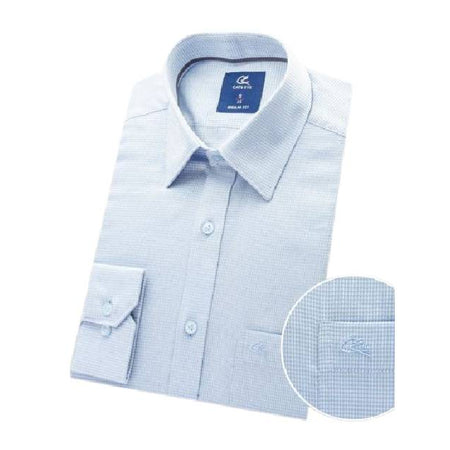 Jacquard Formal Shirt (Sky Blue)