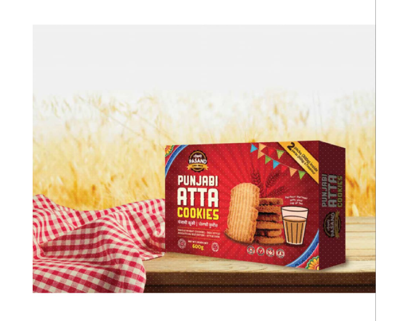 Aapki Pasand Punjabi Atta Cookies 600g