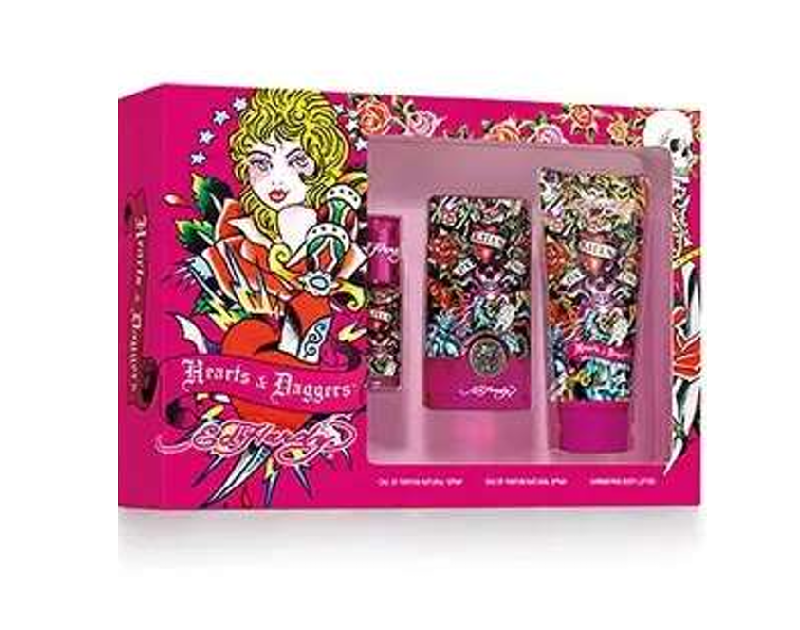 Ed Hardy Hearts & Daggers Gift Set Eau De Parfum 50ml and 90ml