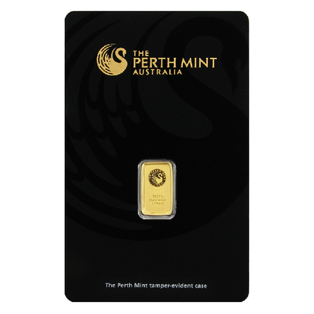1 Gram Gold Perth Mint Bar