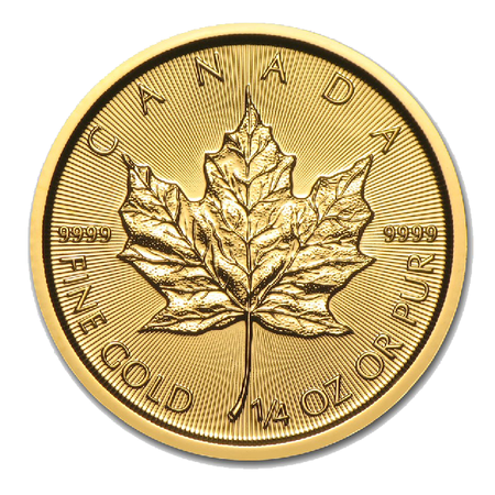 1/4 oz Gold Maple Coin