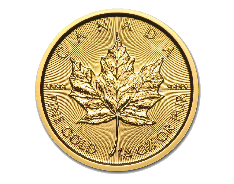 1/4 oz Gold Maple Coin