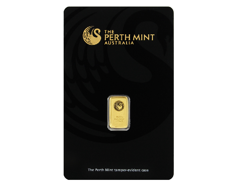 1 Gram Gold Perth Mint Bar