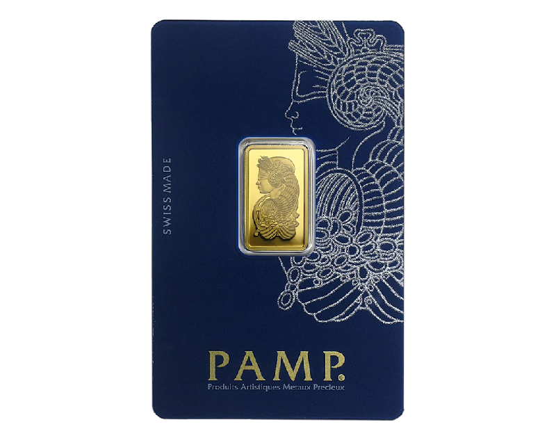 5 Gram Gold Pamp Suisse Bar