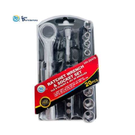 SD Ratchet Wrench &amp; Socket Set 2pcs