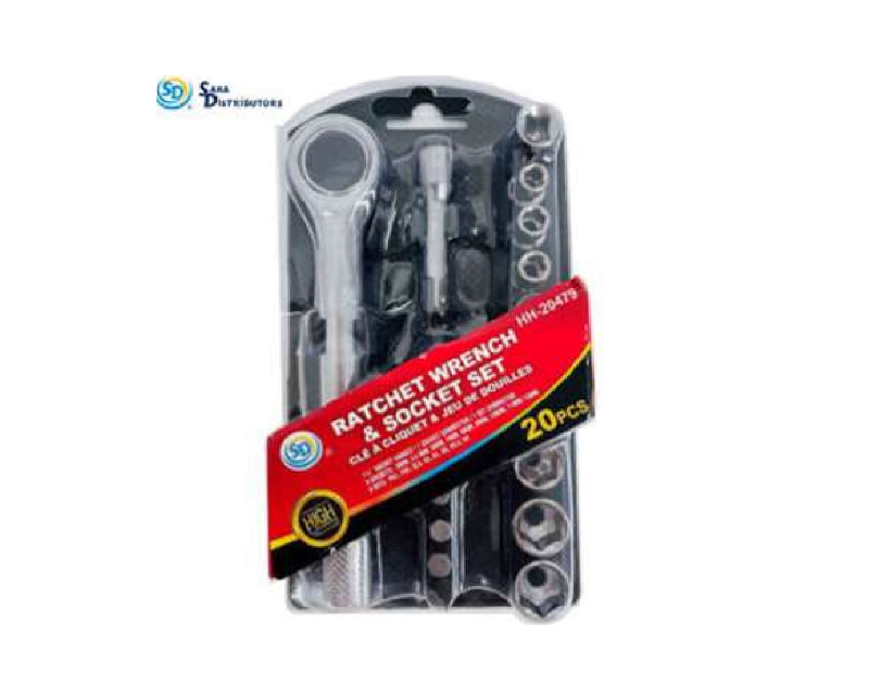 SD Ratchet Wrench & Socket Set 2pcs
