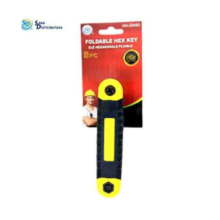 SD Foldable Hex key 8pcs