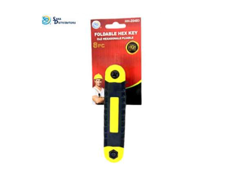 SD Foldable Hex key 8pcs