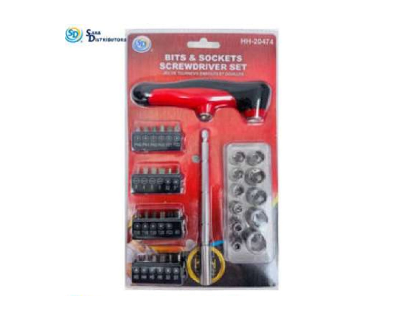 SD  Bits & Socket Screwdriver Set