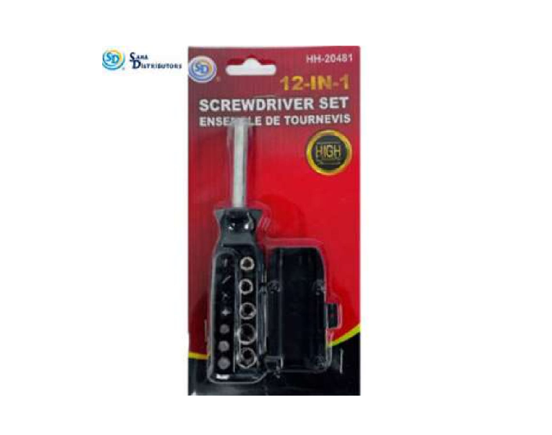 SD 12 In 1 Screwdriver Set