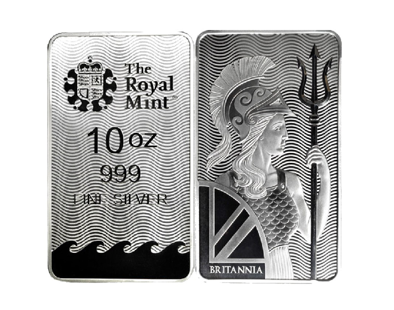 10 oz Silver Royal Mint Bar