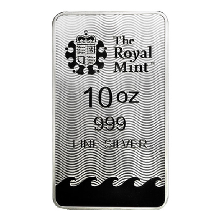 10 oz Silver Royal Mint Bar
