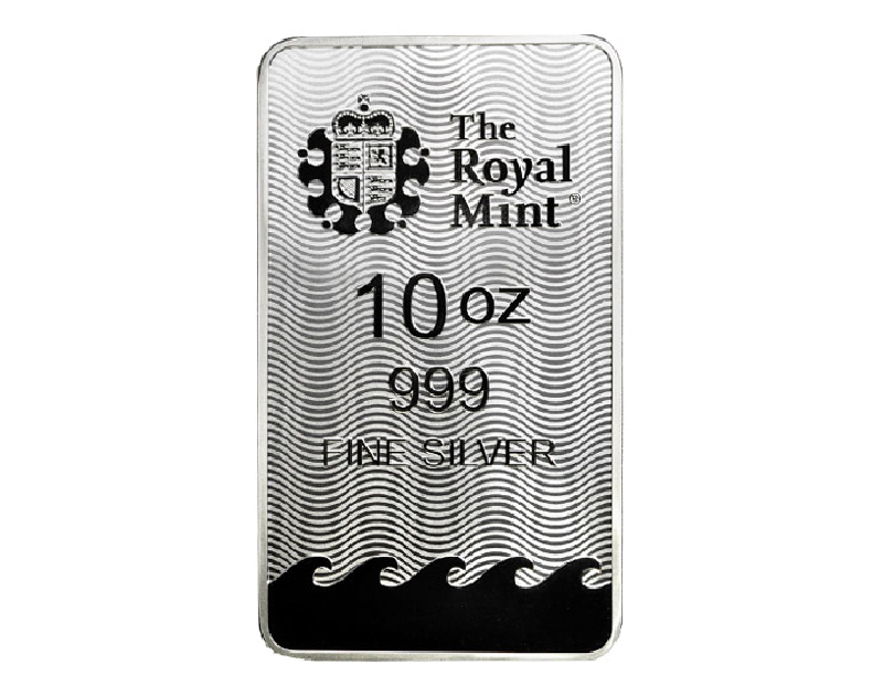 10 oz Silver Royal Mint Bar