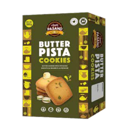 Aapki Pasand Butter Pista Cookies 350g